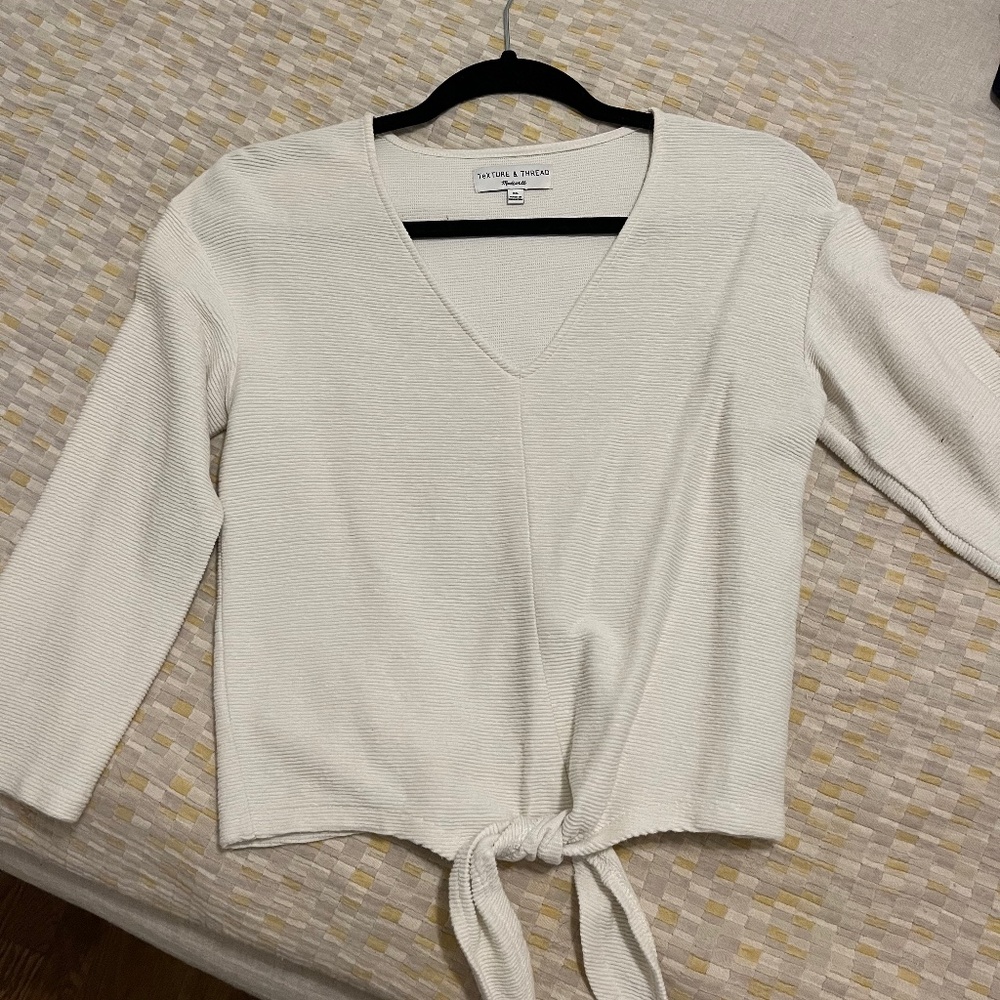 Madewell cream sweater